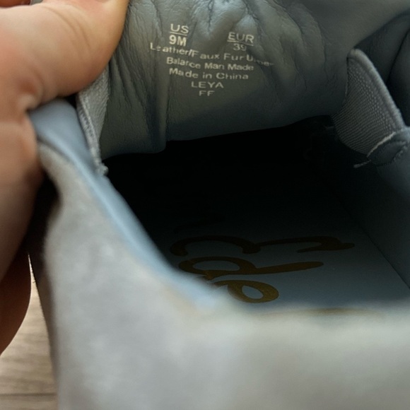 Sam Edelman Leya Blue and White Sneakers - Picture 5 of 7